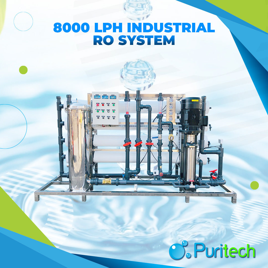 8000 LPH Industrial RO System