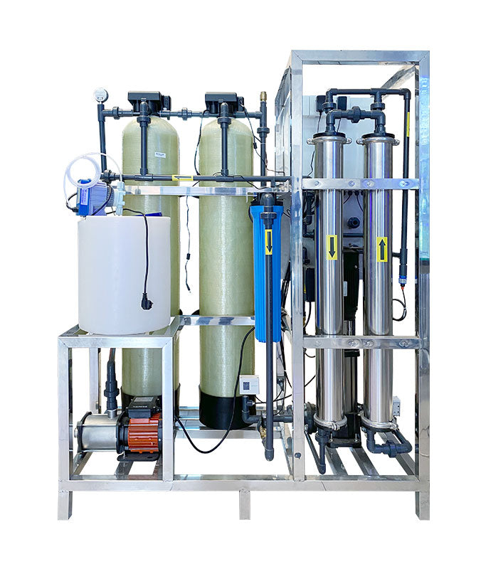 Containerised Plants reverse osmosis equipment supplied by Puritech