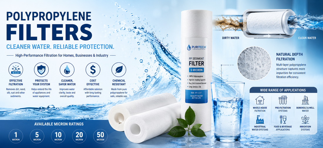Polypropylene Filters in Water Treatment: An Effective Solution for Clean and Safe Water