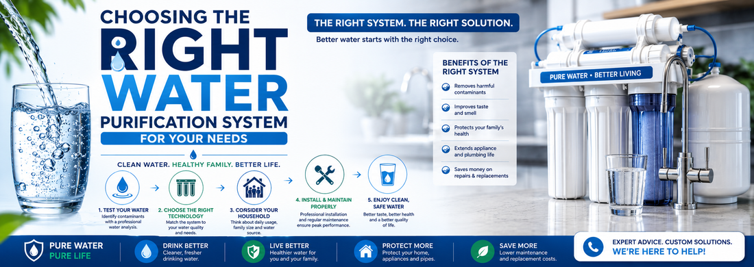 Choosing the Right Water Purification System for Your Needs