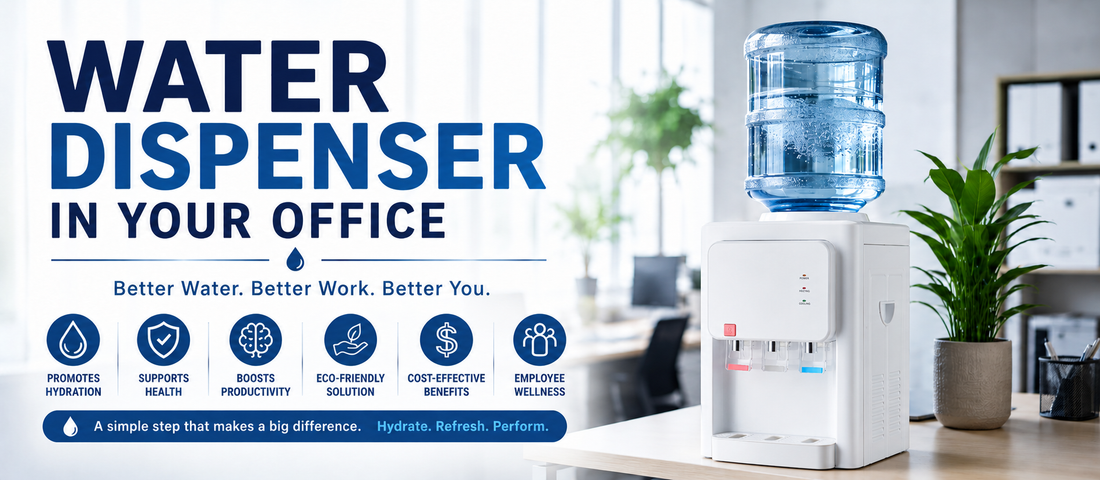 7 Reasons You Need a Water Dispenser in Your Office