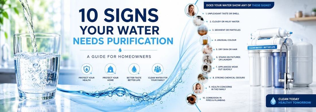 10 Signs Your Water Needs Purification: A Guide for Homeowners