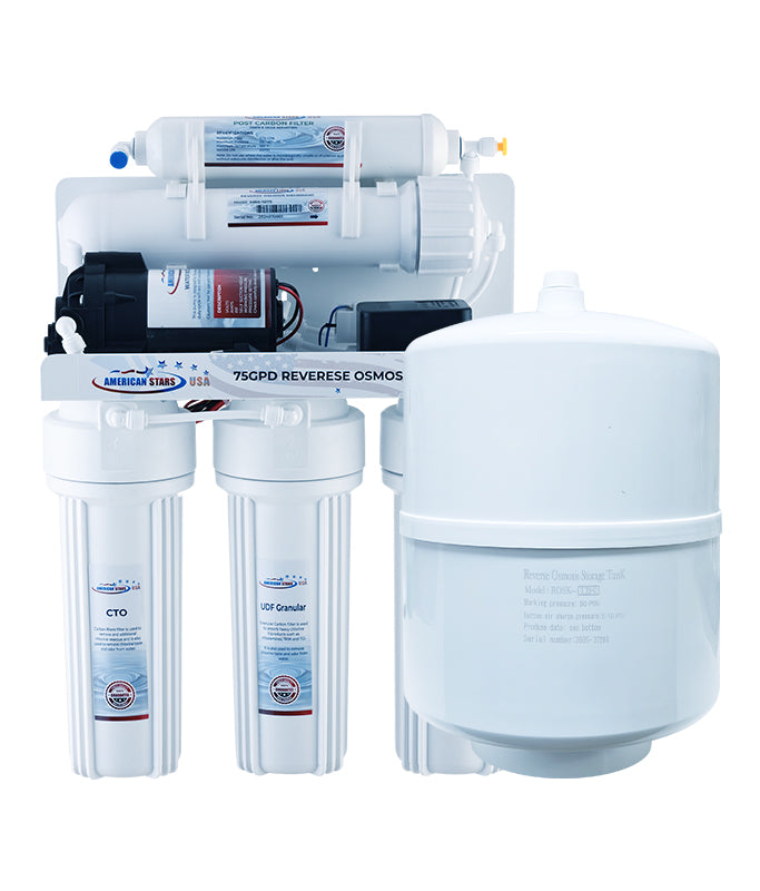75GPD American Stars RO (w/Pump) – Reverse Osmosis