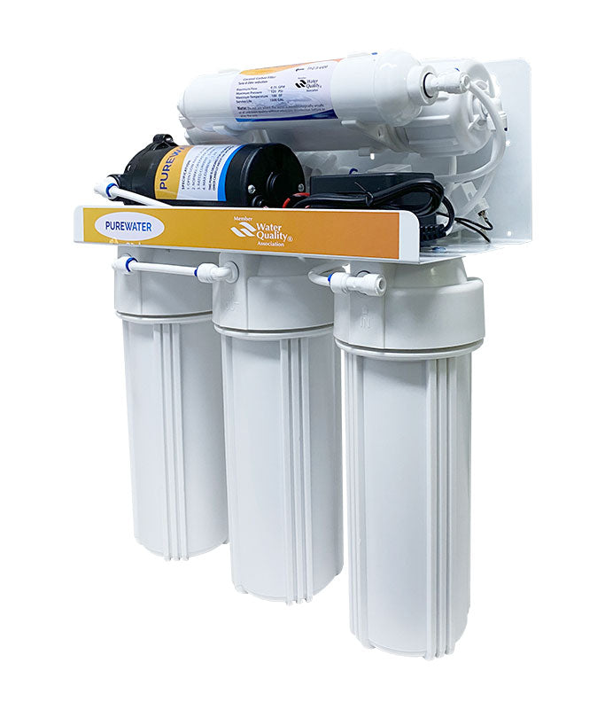 Rowith 75GPD Pure Water 5 Stage RO system with pump – Reverse Osmosis