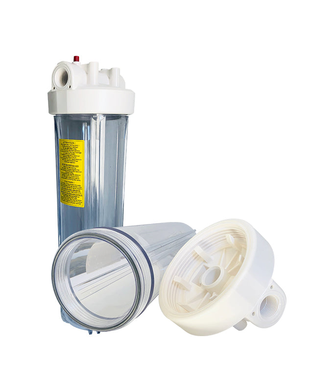 20" Big Blue Water Filter Housing - Taiwan Clear Housing 