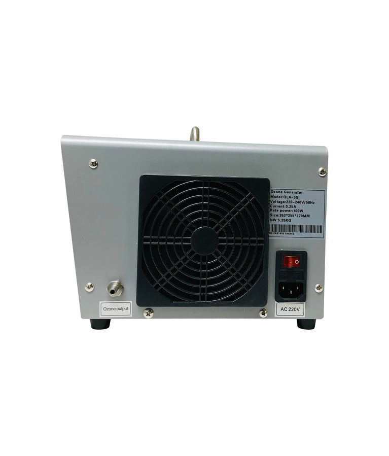 Puritech 5G per Hr ozone machine with Dual Fans