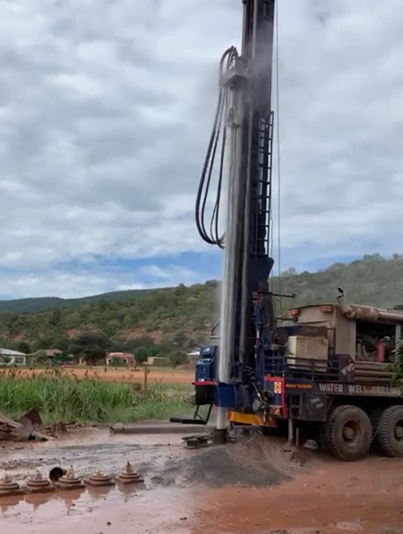 Boreholes water treatment application