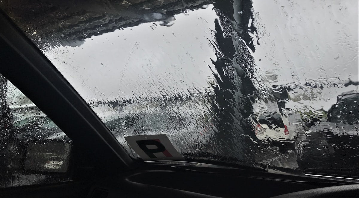 Car washes water treatment application
