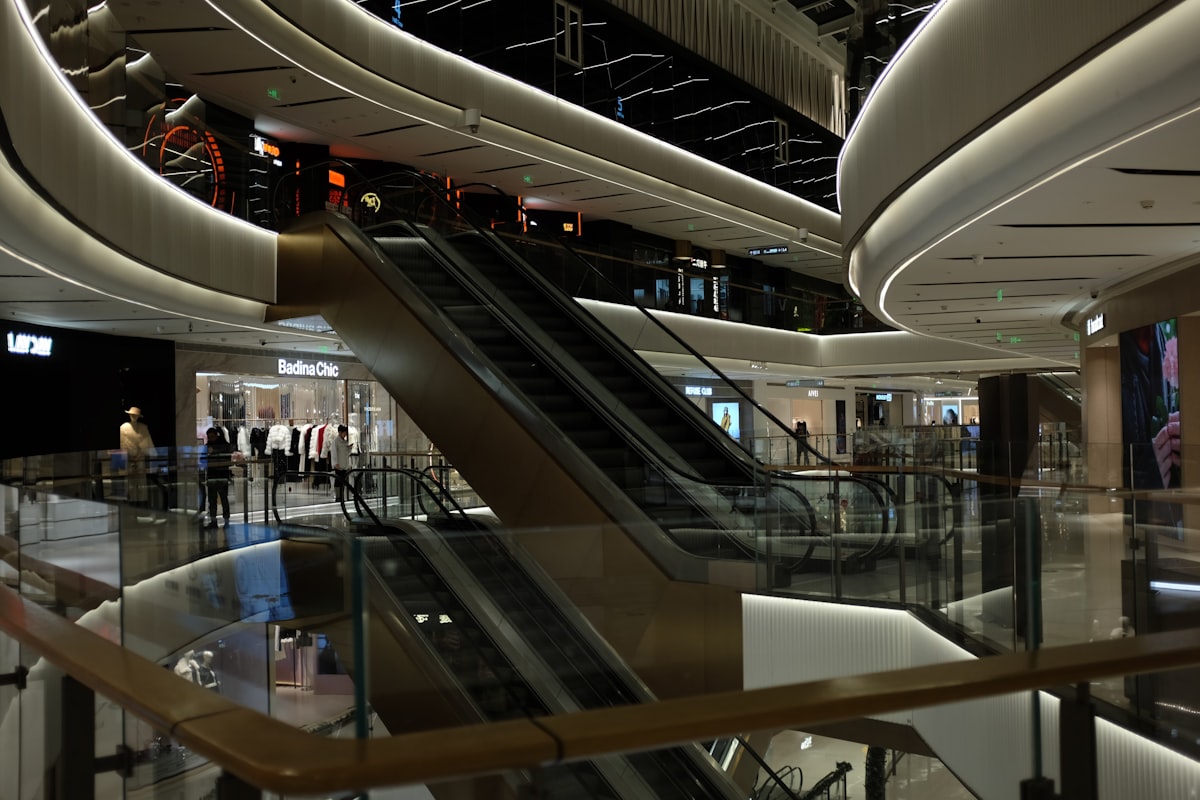 Shopping centres water treatment application